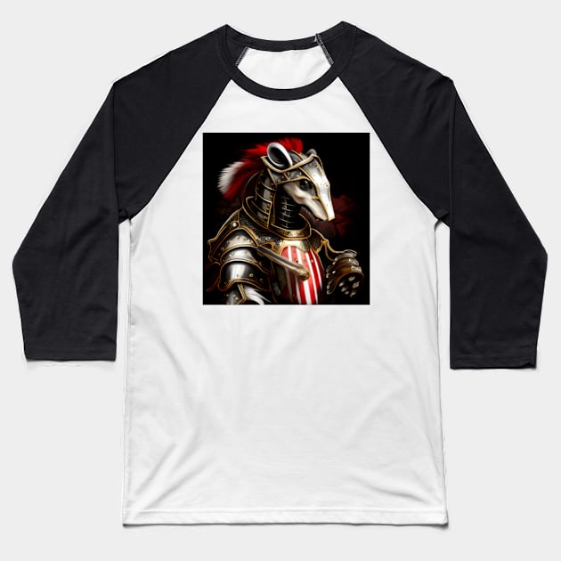 Badger Knight - Bingo Baseball T-Shirt by HIghlandkings